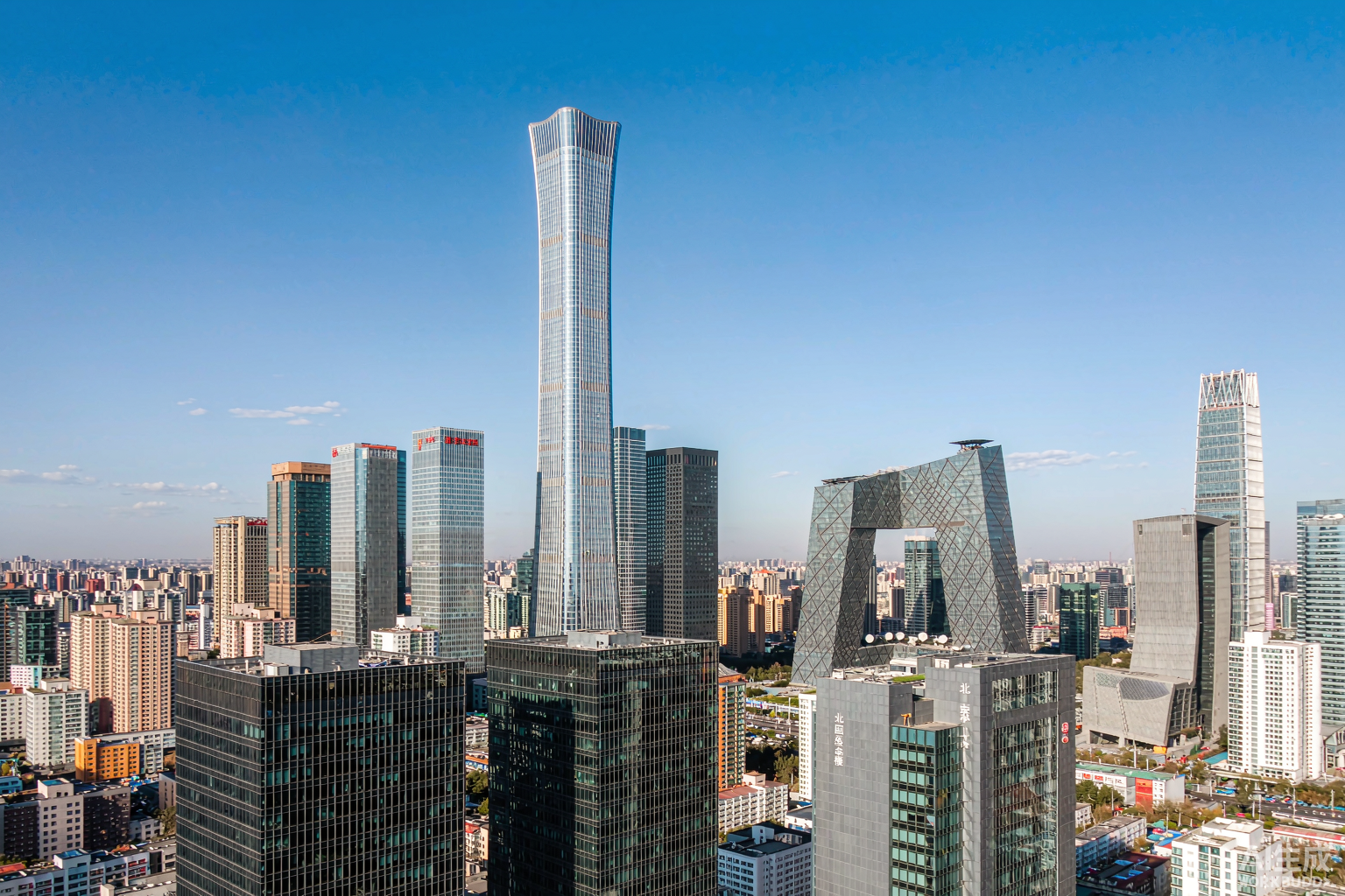 北京·中国尊与央视大楼